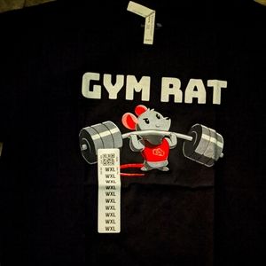 Tee Turtle 'Gym Rat' t-shirt *NWT*
